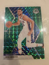 2019 Panini Mosaic Ben Simmons Green Prizm All Star 149 MINT