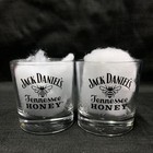 Jack Daniels Tennessee Honey Set Of 2 Rocks Glasses BRAND NEW  8 Oz Each — photo 1