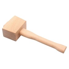 Buchenholz Massivkopf Tischler Holzhammer Hammergriff