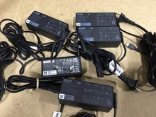 Lot of 5 Genuine Lenovo 65W 20V 3.25A USB-C AC Adapters ADLX65YAC2D, ADLX65YCC3E