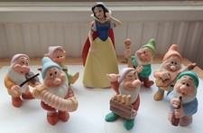 Disney Snow White and The Seven Dwarfs with Musical Instruments Complete Set