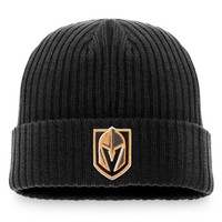 Vegas Golden Knights Nhl Fanatics Core Beanie MüTze Schwarz