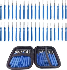 36PCS Terminal Removal Tool Kit, Wire Connector Pin Extraction Tool, Electric...