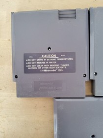 Lot Of Nintendo Nes Video Games Top Gun 2 Track And Field 2  Bases Loaded 2