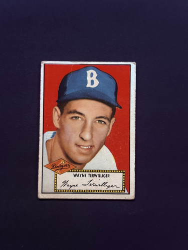 Wayne Terwilliger #7 1952 Topps card