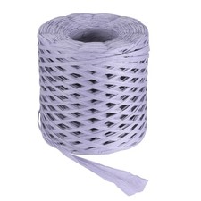 219 Yard Raffia Paper Craft Ribbon, Raffia Twine String, Light Purple
