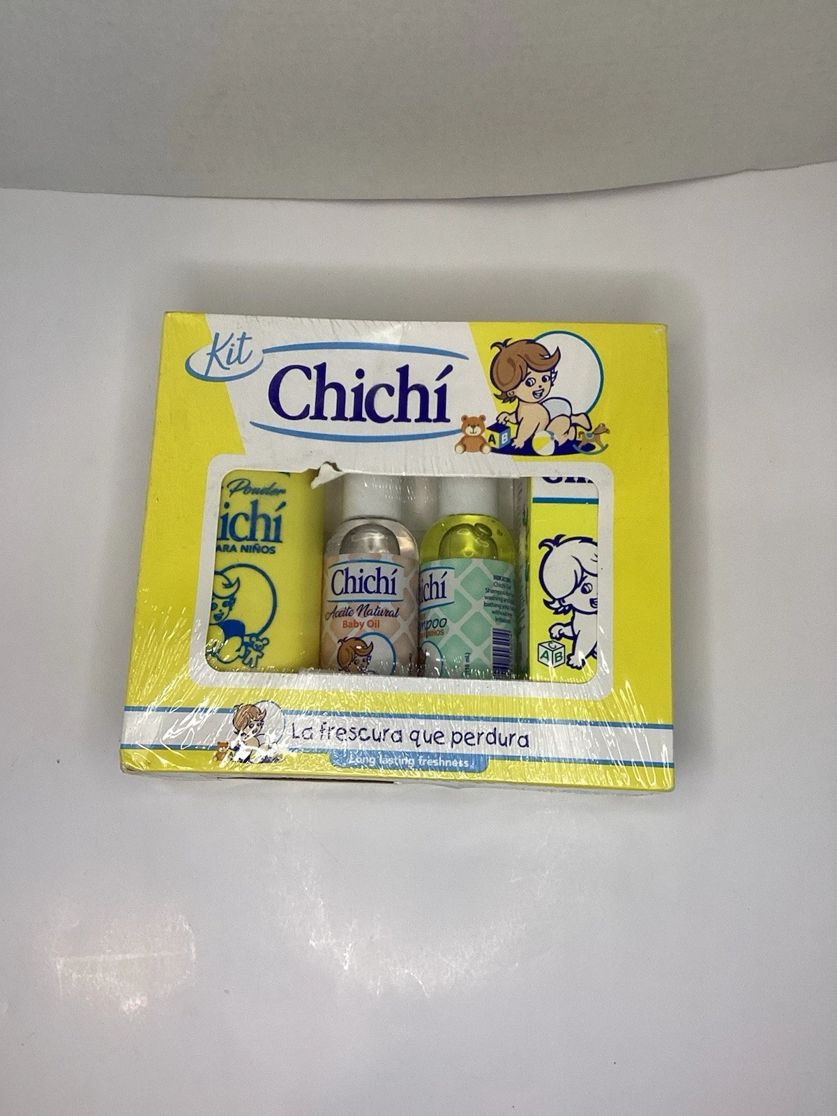Chichi Kit (Baby Cologne 8oz + Baby Powder 8oz + Baby Oil 4oz + Baby Shampoo 4oz