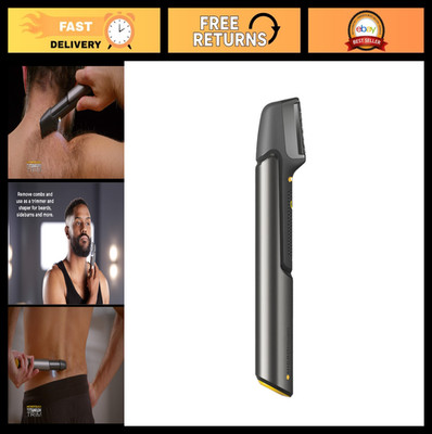 Lighted Hair Cutting Tool & Body Groomer - Microtouch Titanium Trim, Precision G