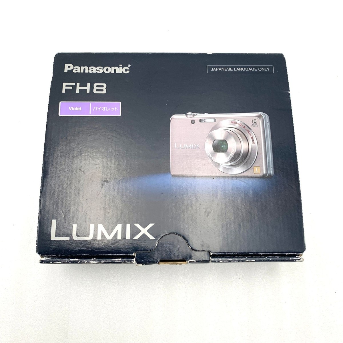 Panasonic LUMIX DMC-FH8 16.1MP Digital Camera Violet 5x Zoom Fully