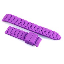 Versus by Versace VRS-SH7010013 Purple Women's Rubber Watch Band New