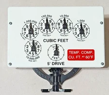 American Meter Index 52934G002 for Gas Meter 5' Drive Temperature Compensated