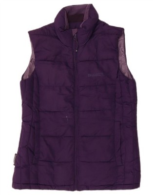 Mountain Warehouse wattierte Damenweste UK 8 Small lila Polyester ZI13