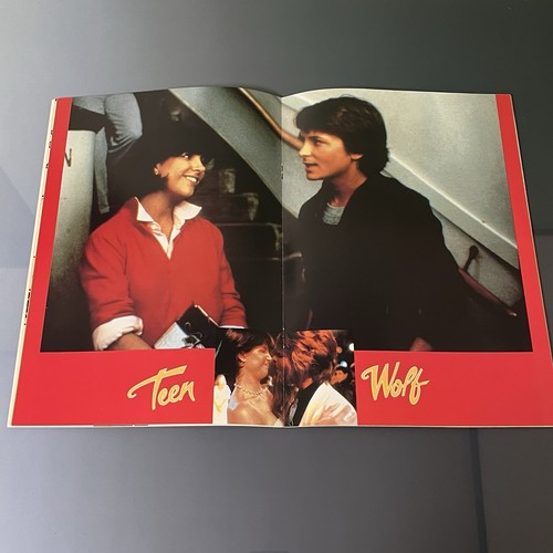 Folleto de la película Teen Wolf - Michael J. Fox - Versión japonesa años 80 - Imagen 9 de 16