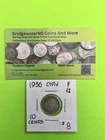1936  Canadian George V .8 Silver 10 cent Dime.  Trending At $7