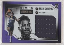 2015 Panini Gala Coming Attractions Memorabilia Purple 6/40 Rakeem Christmas 0c2