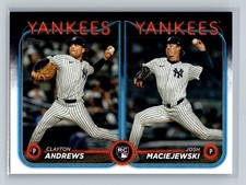 Topps 2024 Topps Update #US163 Clayton Andrews / Josh Maciejewski RCOM, RC