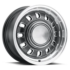 15x7 Legendary LW60 Charcoal Wheels 4x4.5 (7.1mm) Set of 4