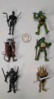 Vintage 2007 Teenage Mutant Ninja Turtles TMNT Animated Movie 6 Figure Lot