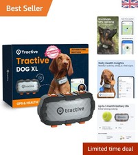 Smart Dog Tracker XL Adventure | Long Battery Life | Real-Time GPS & Health A...