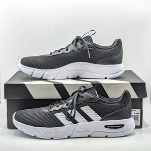 adidas “Cloudfoam Flex Laces” Men’s Everyday Wear Walking Shoes [Black/Wide] NEW