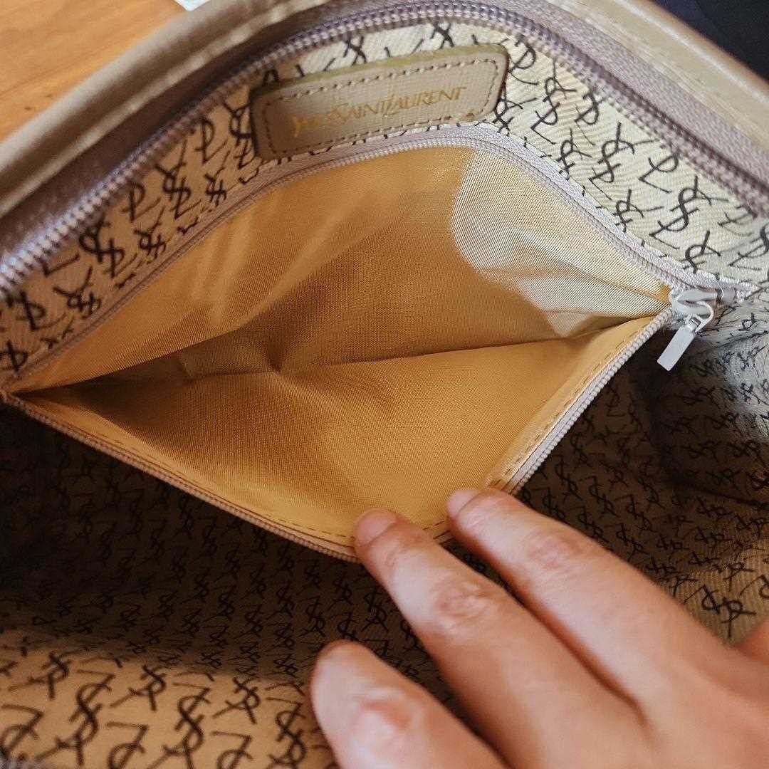 Yves Saint Laurent s borsa marrone formale casual donna unisex usata dal Giappone