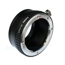 Nikon F lens to MFT M43 Mount Adapter Ring Panasonic G85 G80 G95 GX8 GX85 GX7