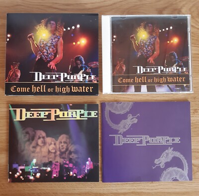 DEEP PURPLE - COME HELL OR HIGH WATER -  JAPAN CD VON 1994 - BVCP 766