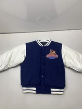 Vintage Scooby Doo Sports Wool Youth Kids Jacket Size 5