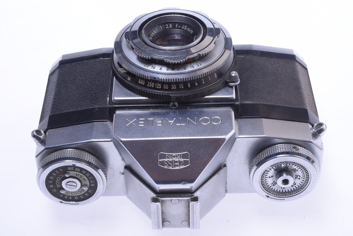 ✓ ZEISS CONTAFLEX I 861/24 35MM SLR CAMERA *PARTS/REPAIR* TESSAR