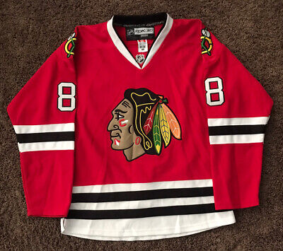 CHICAGO BLACKHAWKS Vintage Hockey Jersey by Reebok Red 