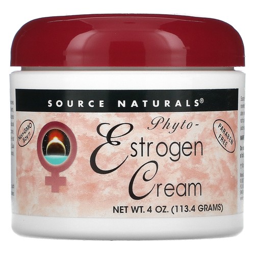Source Naturals PhytoEstrogen Cream 4 oz 113 4 g ParabenFree