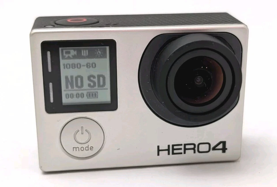 GoPro HERO4 Action Camera Camcorder - Silver READ - Image 4 of 4