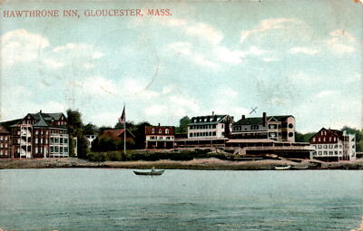 Hawthorne Inn, Gloucester, Mass, Dost Card, United States of America, Postcard