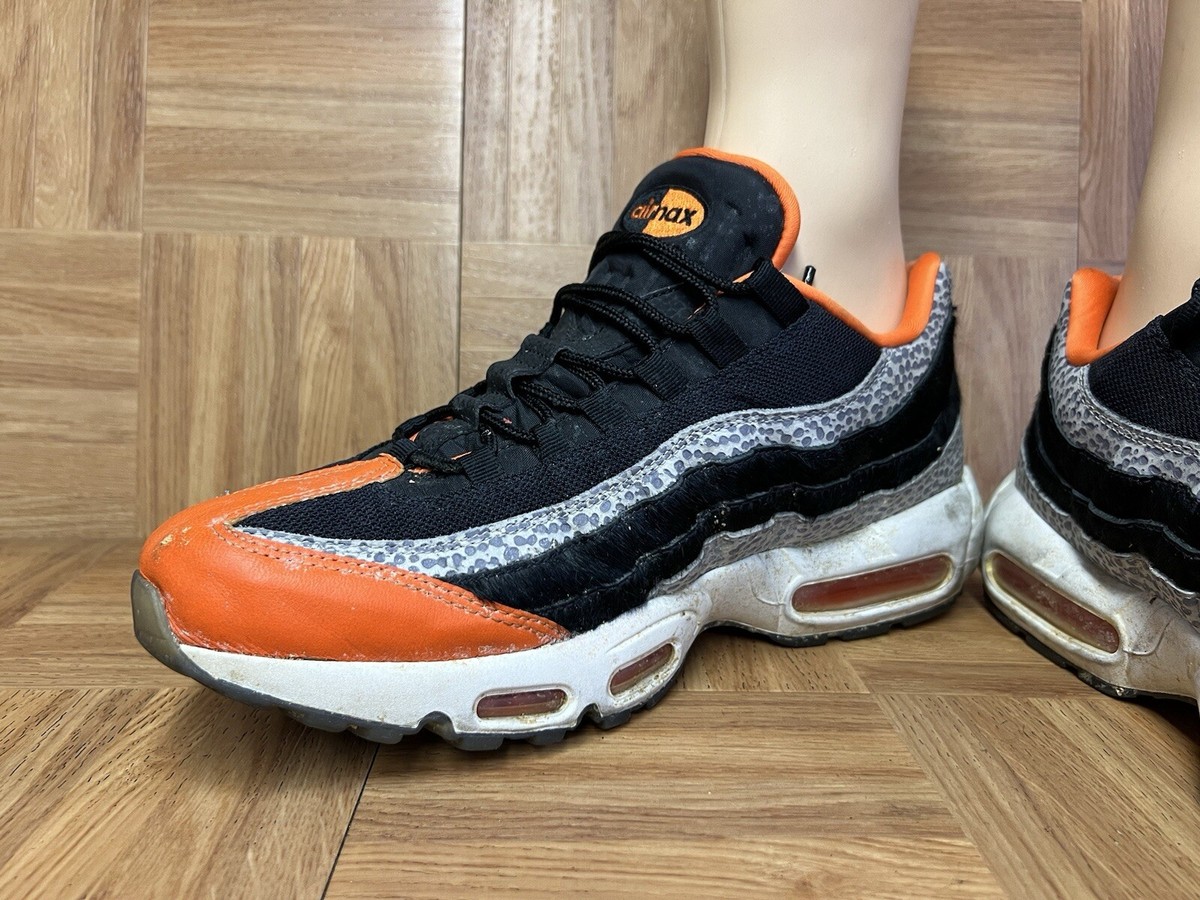 RARE🔥 Sz 12 - Nike Air Max 95 Safari Orange Cement Elephant Horse
