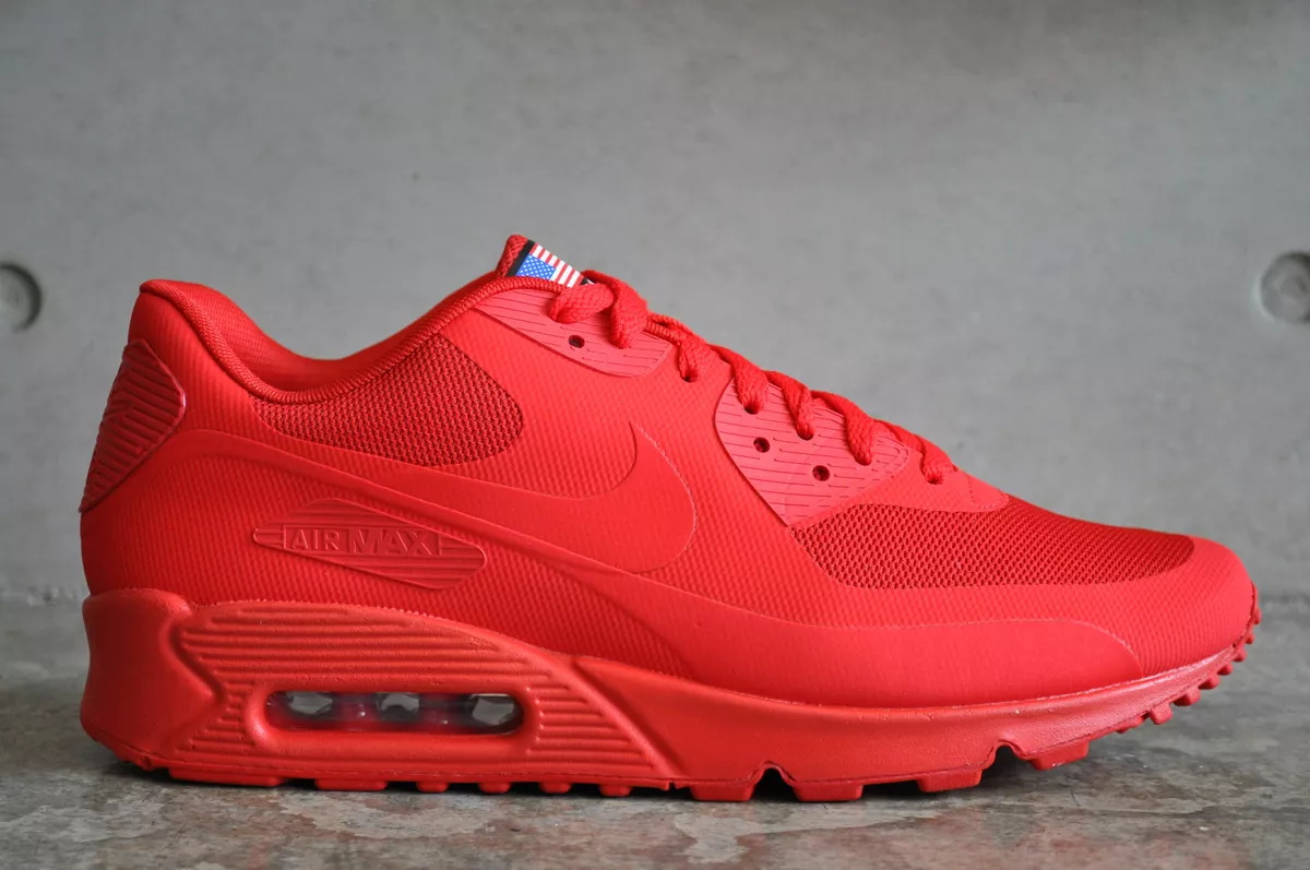 postkantoor account schijf Nike Air Max 90 Hyperfuse "Independence Day" - Sport Red/Sport Red | eBay