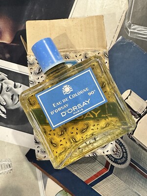 Vintage 1969 D'Orsay Etiquette Bleue 90 Eau De Cologne 8fl oz | eBay