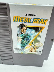 Metal Gear Nintendo NES PAL Jeu Usag&eacute; Fonctionnel EUR UKV Cartouche