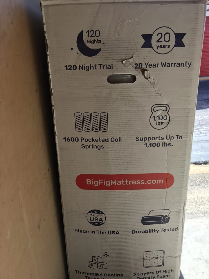 king size mattress in a box - Image 3 of 3