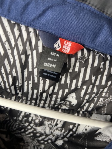 Volcom US snowboarding Team USST Jacket Tia Sd 260$ Olympic Team Capsule Medium - Picture 10 of 15