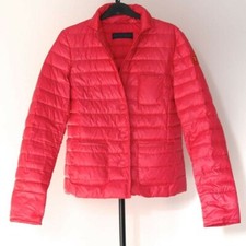 Trussardi Light Jacket With Padded Down Filling, Size S, It 42, Coral Red