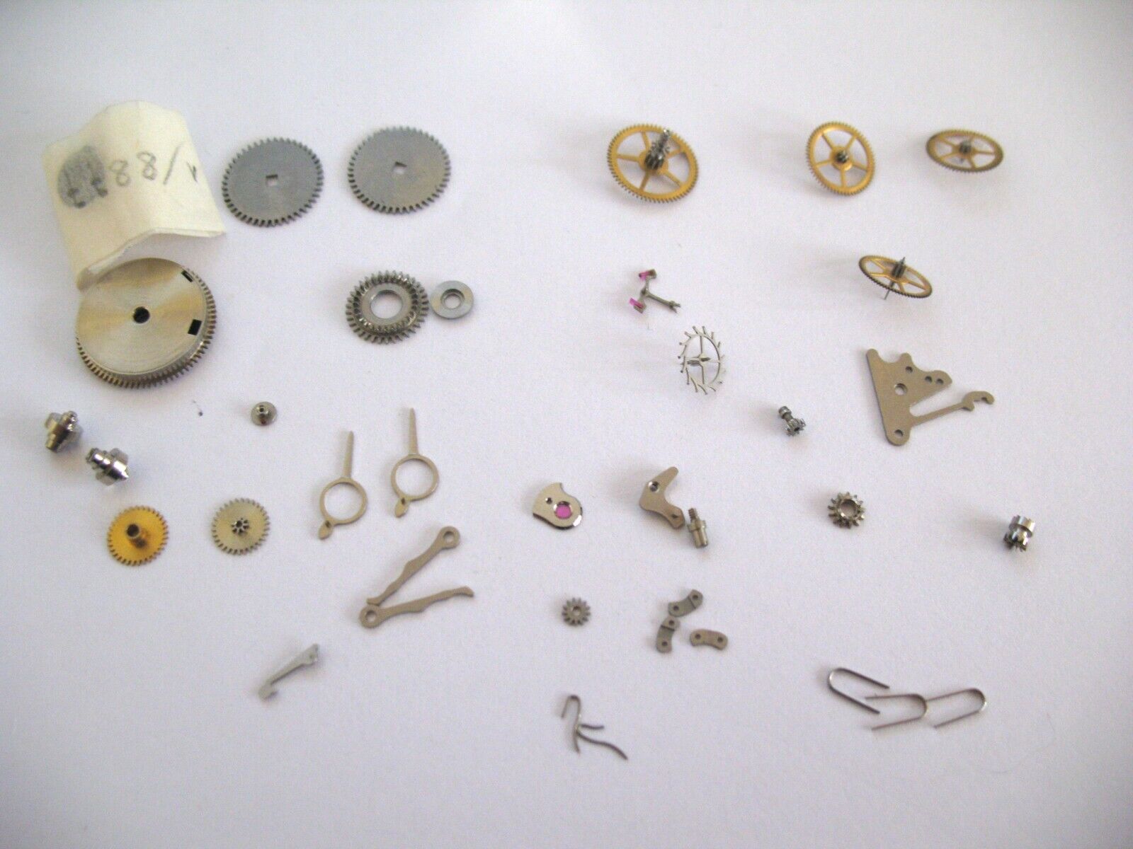 IWC INTERNATIONAL  WATCH CAL. 88 WATCH MOVEMENT PARTS ASSORTED FOR IWC 88