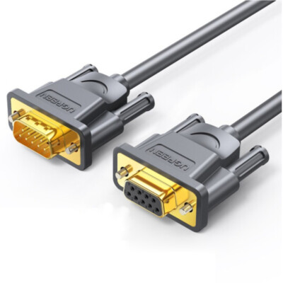 DB9 serial line RS232 male and female connecting line transfer line adapter 1.5m