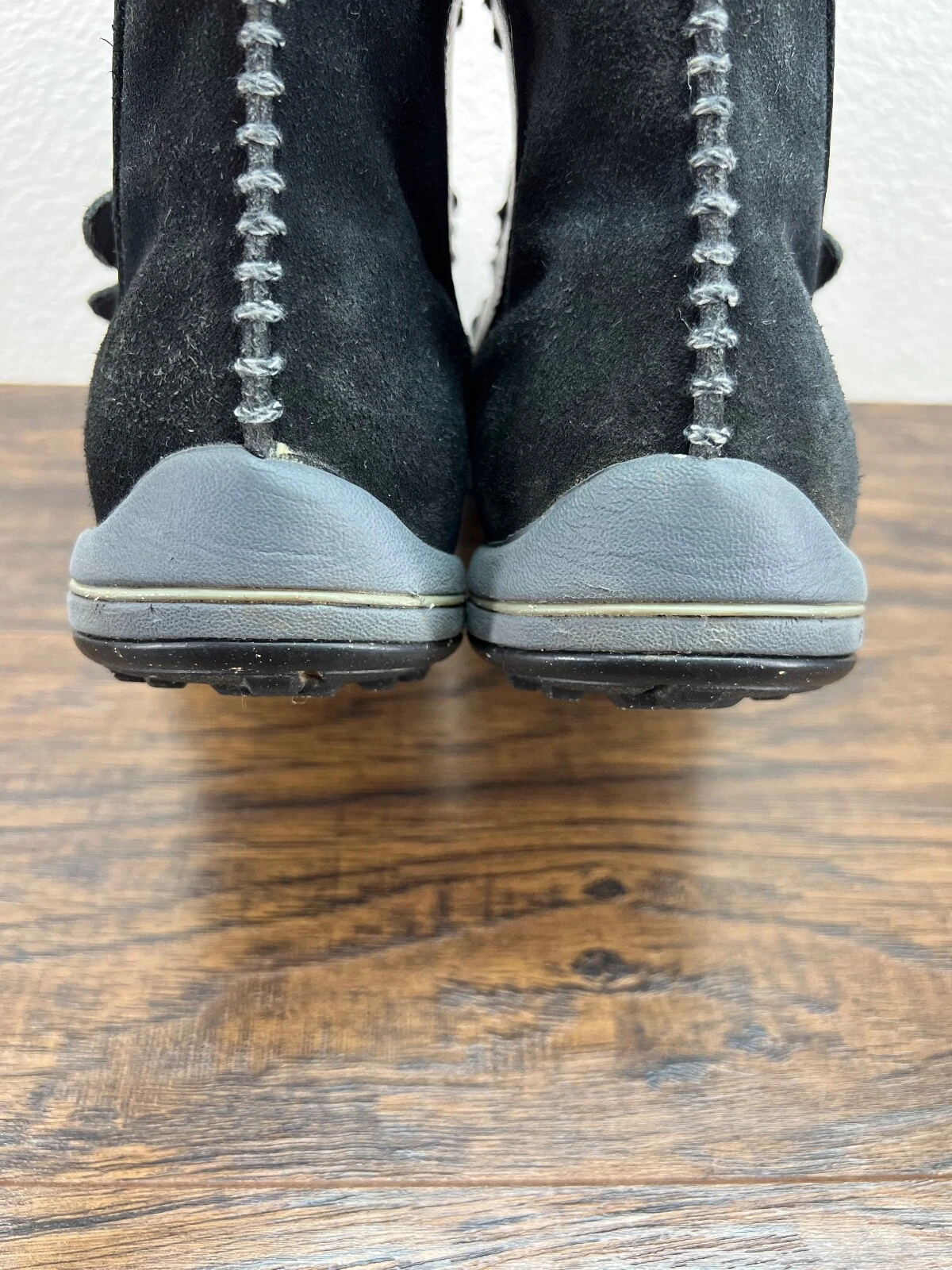 timberland smartwool leather vibram sole boots