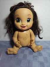 Baby Alive Lulu Achoo Doll 12-Inch Interactive Doll Brown Hair Works Brunette 