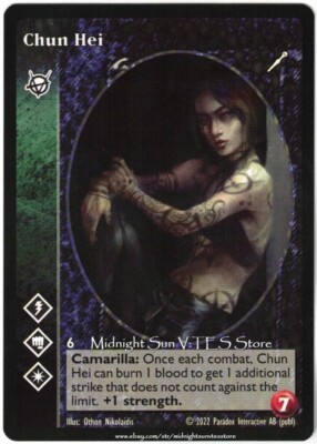 Chun Hei Brujah The Fall of London V:TES VTES Vampire CCG
