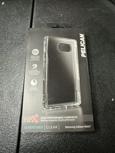 Pelican Samsung Galaxy Note 7 Clear Case Adventurer Series - Afbeelding 1 van 2