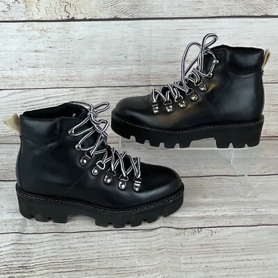 Leather Ted Baker Hiker Boots Ted Baker Ammella Womens Sz Leather