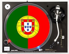 PORTUGAL FLAG - DJ SLIPMAT 1200's or any turntable, record player
