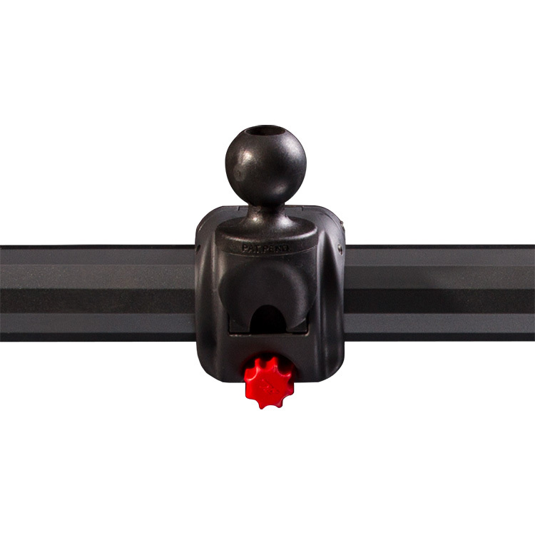 HOBIE 1" RAM Ball H-Rail #84620101 ProAngler Kayak Fishing 12, 14, 17 Accessory