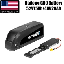 52V 48V 20Ah Hailong G80 Lithium Ebike Battery 1000W 1500W Electric Bike Battery